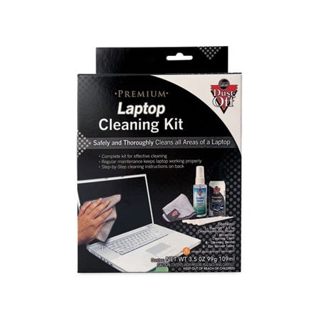 Falcon Safety Dust-Off Computer Care Cleaning Kit - For Notebook - Black, Gray - 7 / Kit DCLT